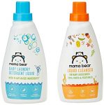 Mama Bear Amazon Brand – Plant Based Baby Laundry Detergent & Liquid Cleanser Combo – 500 ml