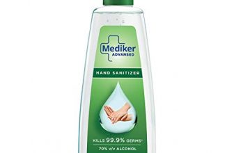 Mediker Hand Sanitizer,70 % Alcohol Based Sanitizer 500 ml