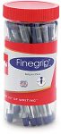 Cello Finegrip Blue Ball Pen – Jar 25 Units | Ball Pens for Smooth Writing