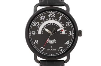 Escort Analog Black Dial Men’s Watch-E 1750-7153 BL.3