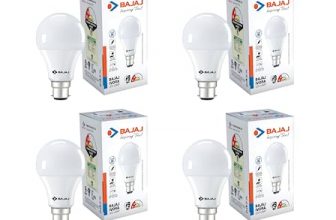 Bajaj Ivora Hb Led Lamp 9W Cdl Cool Daylight B22 Led Bulb (Pack Of 4)