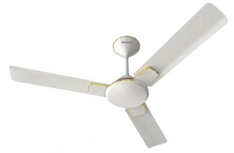 Havells Enticer 1050Mm 1 Star Energy Saving Ceiling Fan (Pearl White Gold, Pack Of 1)