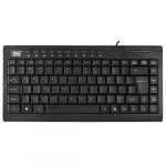 Tag Blaze Mini Usb Wired Membrane Tenkeyless Keyboard | 95 Keys With Dedicated Media Control Buttons | Compact Design | Sleek And Slim | Silent Performance | Plug And Play For Pc, Laptop, Mac (Black)