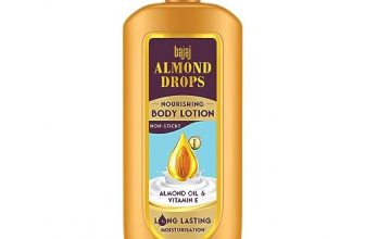 Bajaj Almond Drops Nourishing Body Lotion I Long Lasting Moisturization I Almond Oil & Vitamin E I 600Ml