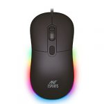 Ant Esports Gm40 Wired Optical Gaming Mouse With Rgb Led, Lightweight And Ergonomic Design, Dpi Upto 2400, Compatible With Windows And Mac