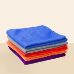 Kuber Industries Cleaning Towel | Reusable Cleaning Cloths for Kitchen | Duster Towel for Home Cleaning | 340 GSM Cleaning Cloth | 30×20 | SHXS2030 | Pack of 5 | Multicolor