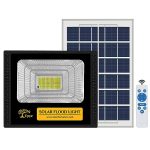 Epyz Solar Flood Light Outdoor Waterproof IP65 Plastic with Remote for Home Garden Wall Compound Entrance Automatic LED Lamp [ Pack of 1, Cold White Light ] [ 50Watt – 4000mAh, 183LED ]