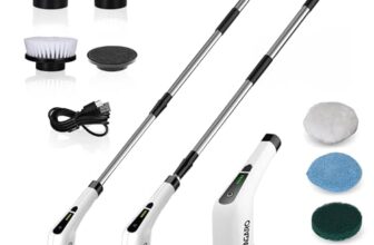 AGARO Royal Electric Spin Scrubber,Cleaning Brush Scrubber for Home,