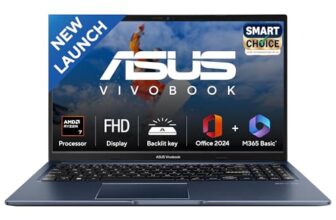 ASUS Vivobook 15, Smartchoice, AMD Ryzen 7 5825U, 16GB RAM, 512GB SSD, FHD 15.6″, Windows 11,Laptop