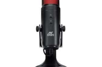 Ant Esports WENTE 220 USB Unidirectional Microphone – Black