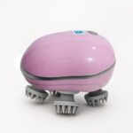 Q Devices Electric Scalp Massager – Handheld & Rechargeable Head Scratcher with 3 Speed Modes | Promotes Hair Growth, Stress Relief & Relaxation | Multicolour | 1 Year Replacement Warranty. (Pink)