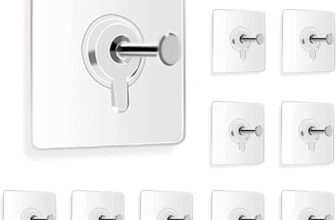 Candy KARTPhoto Frame Hooks for Wall Without Drilling, 20 Pack Self Adhesive Hooks for Wall Heavy Duty Strong Nail Free for Hanging Photo Frame (Pack of 20, Hook) Stainless Steel