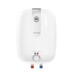 Polycab Elanza Dlx 4-Star, 25 litre, 2KW Electric Storage Geyser (Water Heater) For Home,Bathroom|Efficient Heating Element,Glasslined Coated Tank|Enhanced Safety, Temperature Control Knob【White】