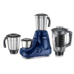 Prestige Astra Neo 750W Mixer Grinder with 4 Jars (3 Stainless Steel + 1 Juicer) | Space-Saving Stacking Design | Super Efficient SS Blades | Blue |2Y Warranty | ISI Certified