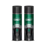 Layer’r Shot Gladiator Aerosol Perfume – 2 x 120ml Each | Long Lasting Premium Fragrance With Smokey Leather Body Spray | Luxurious Exotic Scent For Daily Use | Gift For Men