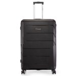 Swissbrand Matterhorn Range Black Color Hard Large Luggage