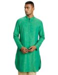 Amazon Brand – Symbol Men’s Kurtas (SY-A22-MNA-ETK-14_Green / Blue_S)