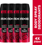 AXE Intense Body Spray  –  For Men(860 ml, Pack of 4)