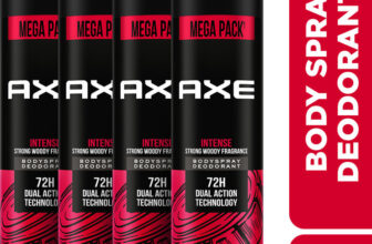 AXE Intense Body Spray  –  For Men(860 ml, Pack of 4)