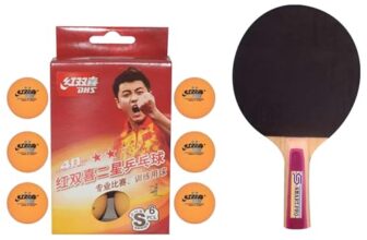 DHS TT Ball S-S1840BY 2 Star Y Supermarket (6 Pcs Box) 36 PCS with Smart PRO TT BAT Sun