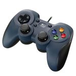 Logitech G F310 Wired Gamepad, Controller Console Like Layout, 4 Switch D-Pad, 1.8-Meter Cord, PC/Steam/Windows/AndroidTV – Grey/Blue
