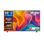 Haier H5E Series 139cm (55) 4K Ultra HD Smart LED Google TV 55H5E