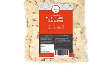 Chewers Oven Baked Real Carrot & Milk Dog Biscuits, Dog Treat 1 Kg (Pack of 2)