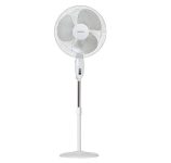 Havells 400mm Swing Pedestal Fan | 120 Ribs Guard Safety, Smooth Oscillation, Heavy Base For Stability, 3 Star | High Air Delivery, Aesthetic Design, Telescopic Arrangement | (Pack of 1, Off White)