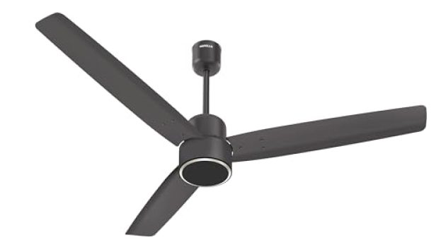Havells FAB BLDC PRO Ceiling Fan 1200mm, 380 RPM, Savings upto 65%, Reverse Rotation, 4 Modes (Boost, Sleep, Breeze, Mop), Low Wattage 30W, Low Noise, Air Flow:225 CMM, 3 Year Warranty, Smoke Brown