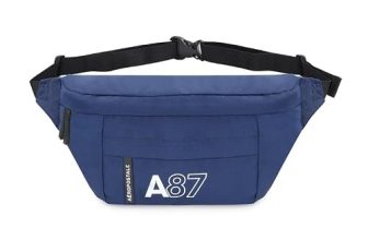 Aeropostale Oliver Unisex Waist Pouch Bags & Cases – Navy