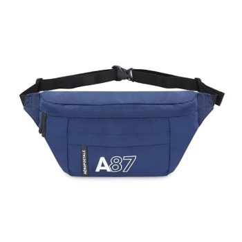 Aeropostale Oliver Unisex Waist Pouch Bags & Cases – Navy