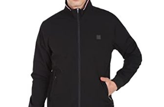 Arrow Men’s Polyester Regular Jacket (ASAEJK4787_Olive_Medium)