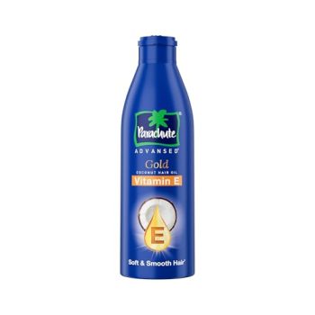 Parachute Advansed Gold Vitamin E Coconut Hair Oil| Long & Soft Hair | For All Hair Type| No Paraben & Silicones| 300ml