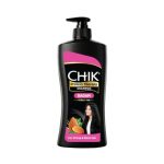 Chik Protein Therapy Shampoo|Badam & Black Tea|2X Stronger Hair|650ml