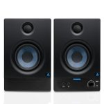 Audio Array Studio Monitors Speaker Pair 3.5″ | 50W RMS with Bluetooth 5.0 | Fiberglass Woofer & 1″ Silk Dome Tweeter, Class-D | TI 3116D2 Amp | TRS, RCA, AUX Inputs, Bass & Treble Control | AM-S2