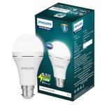 Philips Stellar Bright Rechargeable Emergency Inverter LED Bulb, B22 8.5-Watt-Crystal White(Pack of 1)