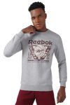 Reebok Mens Bb Seasonal Crew Grey