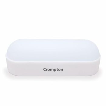 Crompton 10W Wall Lamp LED Rectangle Shape Outdoor Bulkhead Waterproof Light for Outdoor Garden Bathroom Light (Cool Day Light Pack of 1)