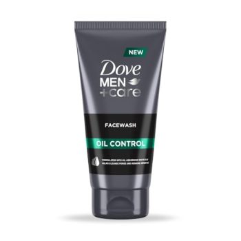 Dove Men + Care|150ml Oil Control facewash|with Kaolin Clay|Soap-free facewash|For Normal to Oily Skin