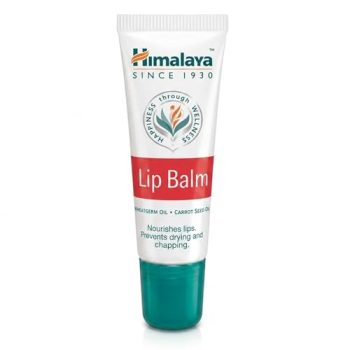 Himalaya Lip Balm 10gm| Soft| Naturally Pink Lips| Made with 100% Herbal Actives