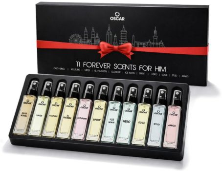 OSCAR 11 Forever Scents For Him (Pack of 11) Perfume Gift Set | Strong & Long Lasting Eau de Parfum  –  88 ml(For Men & Women)