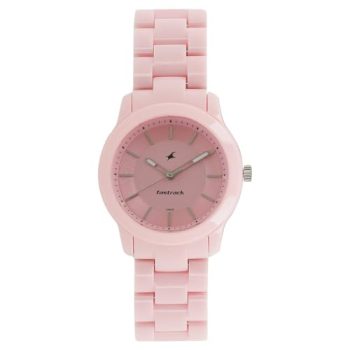 Fastrack Trendies Analog Pink Dial Women’s Watch NM68006PP04/NN68006PP04