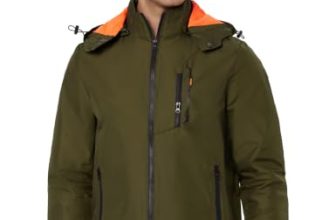 Qube By Fort Collins Men’s Regular Fit Lightweight Winter Jacket – Sporty, Stylish & Warm Outerwear for Cold Weather