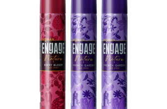 Engage Nature Deo: 2 French Garden & 1 Berry Bloom (150ml X 3) Deodorant Spray  –  For Women(450 ml, Pack of 3)