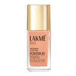 LAKMÉ Powerplay Priming Liquid Foundation, Natural, Flawless Finish, Medium To Full Coverage, Built in Primer, Long Lasting, SPF 20, Cool ivory, 25ml