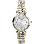 TIMEX Main Street Round 25mm White Dial Analog Women Watch – T21854UJ
