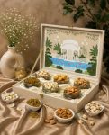 Riwaz Heritage Design Luxury Dryfruits Gift Premium Hamper | 6 Assorted Dryfruits Combo | Almonds, Cashew, Raisins, Pista, Walnuts & Khumani | Perfect for Any Occasion & Corporate Gifting (Large 1)