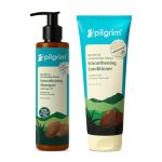 Pilgrim Advanced Patuá & Keratin Smoothing Shampoo And Conditioner, 2 Count
