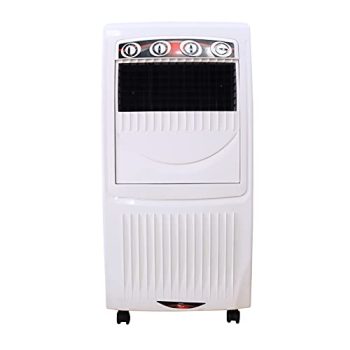 FOXSKY Diamond Cool Room Air Cooler 70-litres, 3-Side Cooling Pads, Fully closable louvers, Multistage Air Purification, Cool Flow Dispenser & Low Power Consumption (White), 70ltr