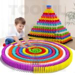 TOOBIL Wooden Blocks/Domino Game for Kids (60 pcs)(Multicolor)